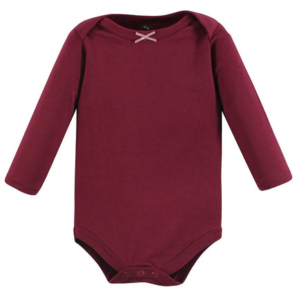 Hudson Baby Bébés unisexe en coton à manches longues Bodys, Girls World, Nouveau-né