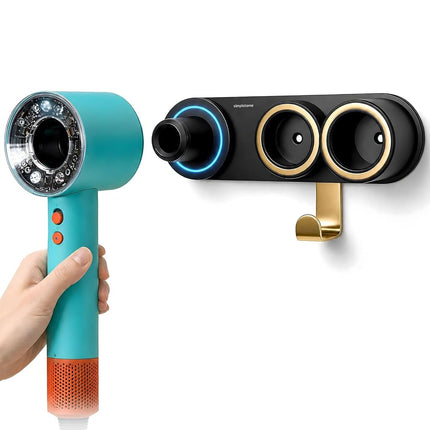 Magnetic Hair Dryer Holder Wall Mount for Most Hig
