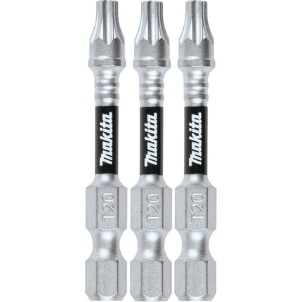 Makita E-00848 Impact XPS T20 Torx 2" Power Bit, 3
