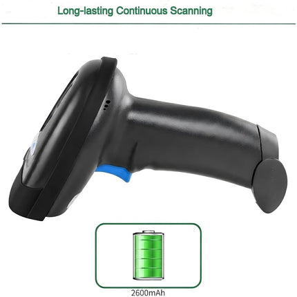 NETUM Wireless 1D Barcode Scanner – Bluetooth/USB/2.4G for Phone/Table/PC