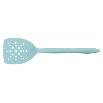 Rachael Ray 47915 3-Piece Lazy Tool Set Nylon Slotted Turner, Light Blue