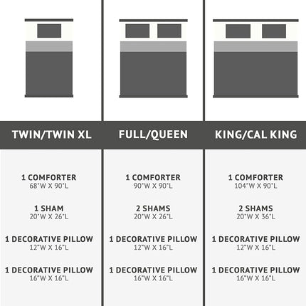 Intelligent Design Raina King/Cal King Comforter Set, Soft Microfiber Comforter Set King, Modern Geometric Metallic Bed Set, 5 Pieces College Bedding Comforter Set with 2 Shams, 2 Toss Pillows Grey