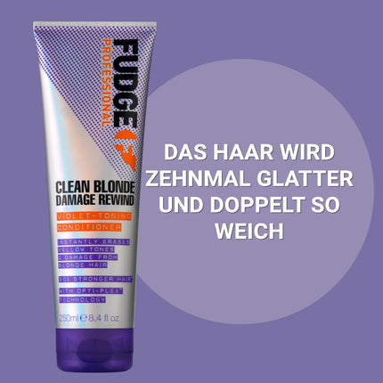 Fudge Clean Blonde Damage Rewind Conditioner, 1000 ml