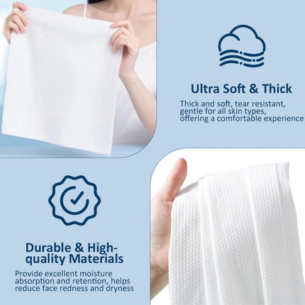 LiveFull Towel Refills for Hot Face Towel Heater Machine, 60 Pcs Disposable Compressed Face Towels for Smart Towel Warmer, 3 Buckets, 20 Pcs Per Bucket