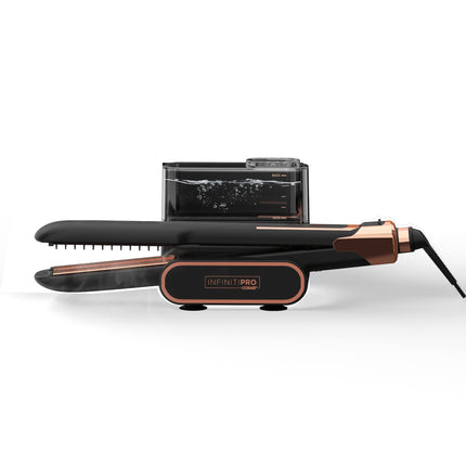 INFINITIPRO by CONAIR Steam Therapy Flat Iron, 1 1