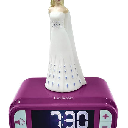 LEXIBOOK, Frozen Nightlight Alarm Clock, RL800FZ