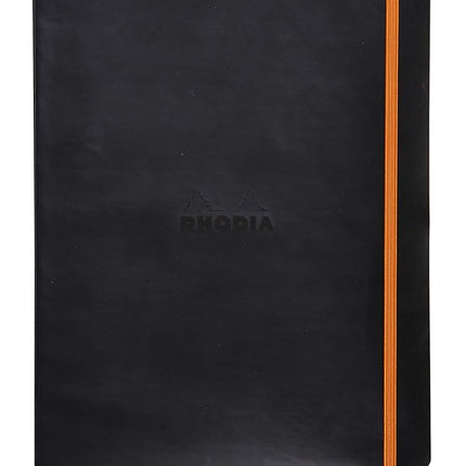 RHODIA 117552C - Black Soft Notebook - 19x25 cm - 