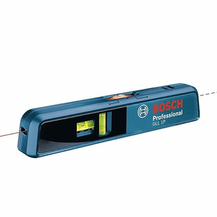 BOSCH GLL 1 P 65 Ft Line and Point Laser, Includes 2 AA Batteries & Versatile Mount