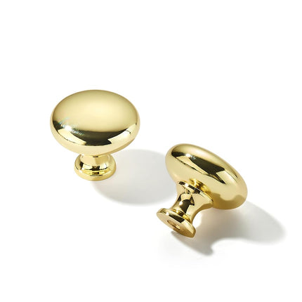 Khtumeware 10 Pack 1-1/4 inch(32mm) Polished Brass
