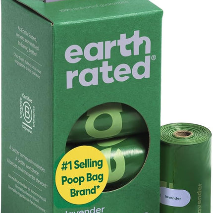 Earth Rated Dog Poop Bags, Guaranteed Leak Proof a