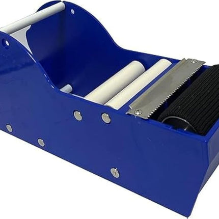 Distributeur de ruban adhésif kraft gommé WELSTIK de 7,6 cm activé à l'eau pour l'expédition, le cartonnage et le scellement de boîtes, bleu