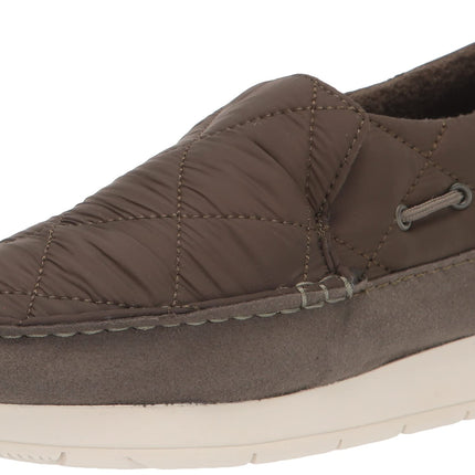 Sperry Men's Moc-Sider Moccasin, Olive Nylon, 11