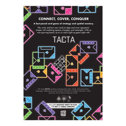 USAopoly | Tacta | Party Card Game | Ages 7+ | 2+ Players | 20+ Minutes Playing Time