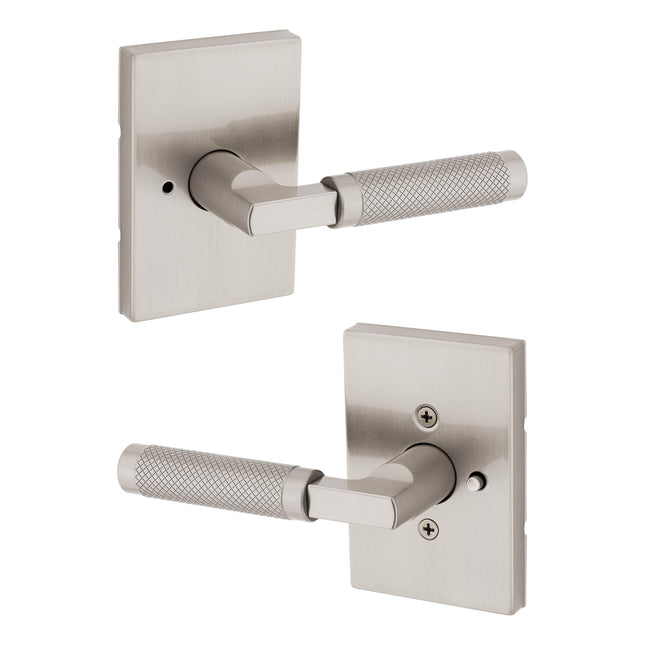 Kwikset Prava Interior Privacy Door Knurled Handle
