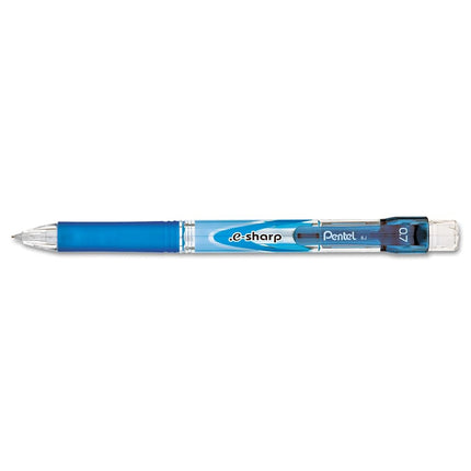 Pentel AZ127C .e-Sharp Automatic Pencil- 0.70 mm- Blue Barrel