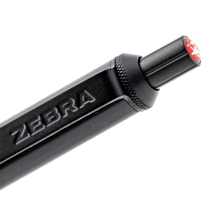 Zebra Pen G-750 Retractable Gel Pen, Black Brass Barrel, Medium Point, 0.7mm, Black Ink, 1-Pack