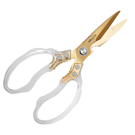 AWinjoy Heavy Duty Sharp Kitchen Scissors, Dishwas