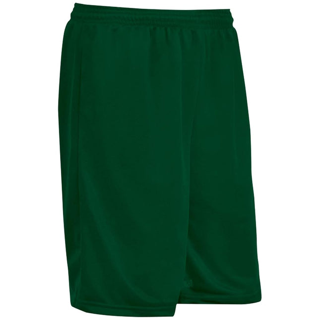CHAMPRO Men's Boss 7" Inseam Polyester Athletic Shorts Forest Green