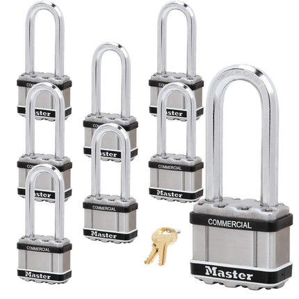Master Lock Magnum Padlock - 2" W x 2-1/2"L Shackl