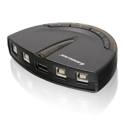 IOGEAR 4-Port USB 2.0 Automatic Printer Switch, GU