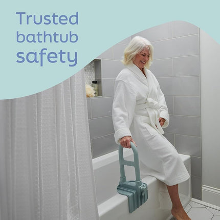 Medline Bath Tub Safety Grab Bar, Microban