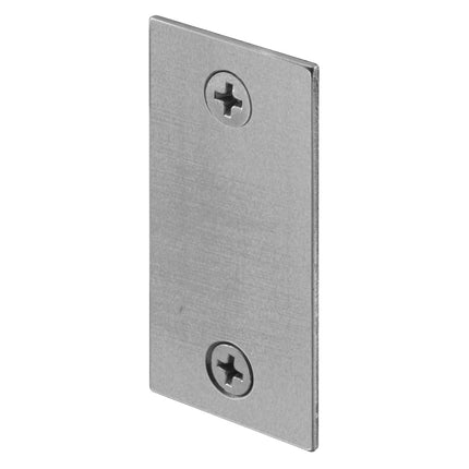 PRIME-LINE U 9521 1-1/8 in. x 2-1/4 in. Gray Painted Door Filler Plate, 1 Count (Pack of 1)