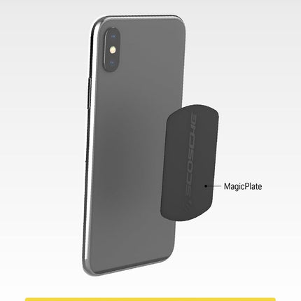 Scosche MAGIC MOUNT REPLACEMENT PLATE KIT - Black