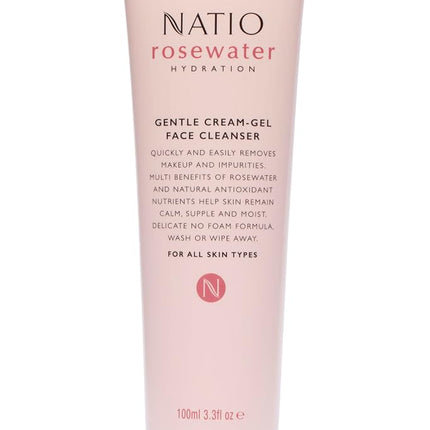 Natio Australia Rosewater Hydration Gentle Cream-G