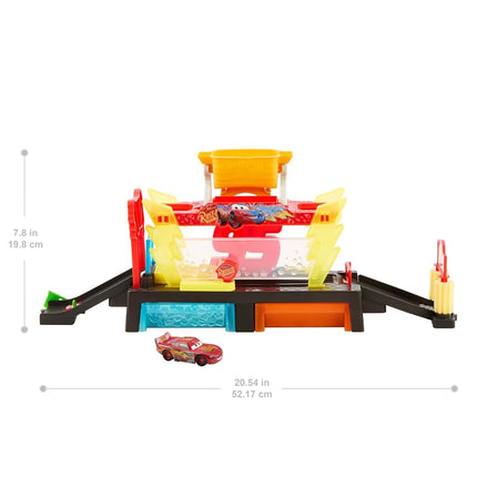 Mattel Disney and Pixar Cars Color Changers Car Wash Playset