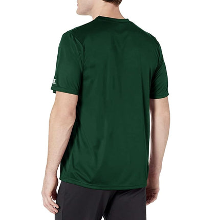 Russell Athletic Men's Performance T-Shirt, Dark Green, XX-Large