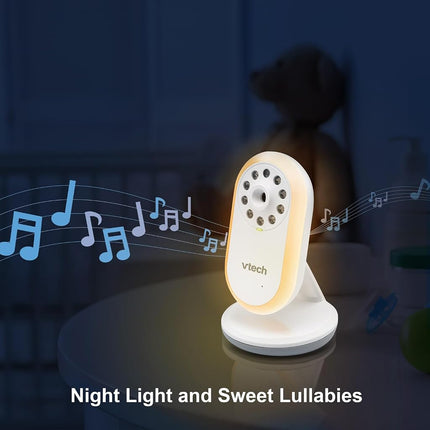 VTech VM3258 2.8" Digital Video Baby Monitor with Night-Light, Two-Way Audio, and Temperature Sensor