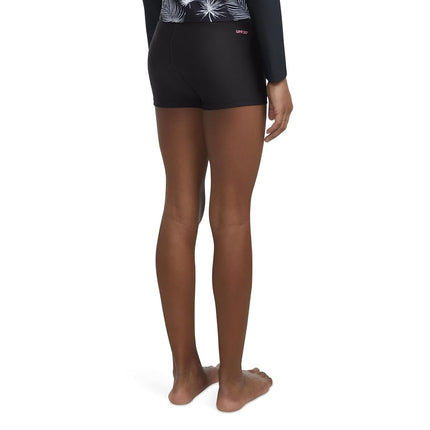 Pantalones cortos de natación Hurley para niña, negros, talla M