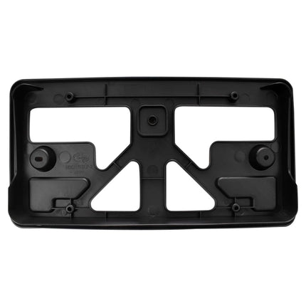 TRQ Front License Plate Bracket Black Compatible with 2017-2021 Honda Civic HO1068141