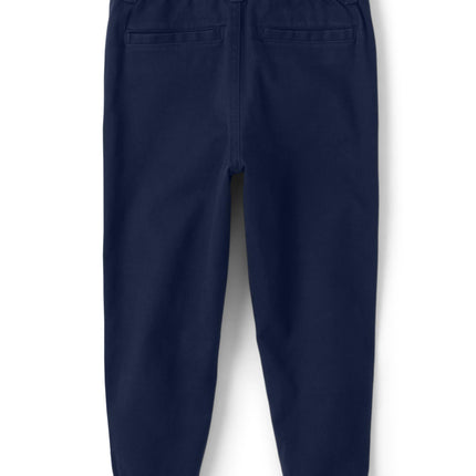 Gymboree Boys' and Toddler Fleece Jogger Sweatpants, Navy, 12