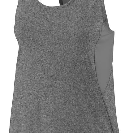 Mizuno Women's W Performance Tank Shirt, Quiet Shade, Small