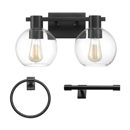 Globe Electric 63000057 3-Piece All-in-One Bathroo