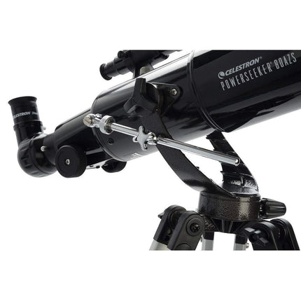 Celestron 21087 PowerSeeker 80AZS Telescope, Black