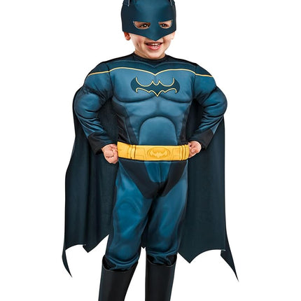 Disfraz de Batman de la Liga de Supermascotas de DC de Rubie para niños pequeños, como se muestra, 2T