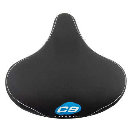 Cloud-9 Sunlite Bicycle Suspension Cruiser Saddle, Cruiser Gel, Tri-color Black