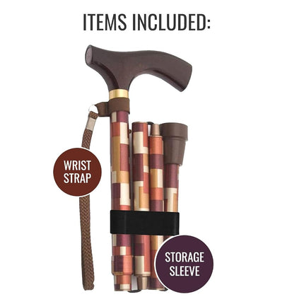 Switch Sticks Folding Walking Stick Cane