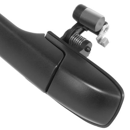 DNA MOTORING Rear Left Outer Door Handle Compatible with 03-05 Honda Pilot, Black, OEM-DHO-01148
