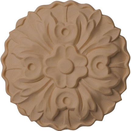 Ekena Millwork ROS02X02KEAL Kent Rosette, 2 3/4-Inch x 2 3/4-Inch x 1/2-Inch, Alder