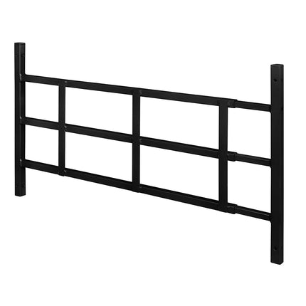 Prime-Line Products S 4755 Reja de seguridad fija de 3 barras, 31 a 54 pulgadas x 15 pulgadas, negra