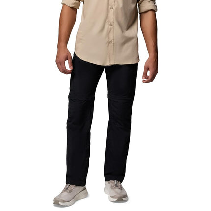 Columbia Men's Silver Ridge Convertible Pant, Breathable, UPF 50 Sun Protection, Black, 30x32