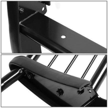 DNA Motoring GRILL-G-074-BK Pare-buffle avant en acier doux