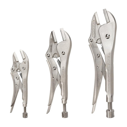 TEKTON Straight Jaw Locking Pliers Set (3-Piece) |