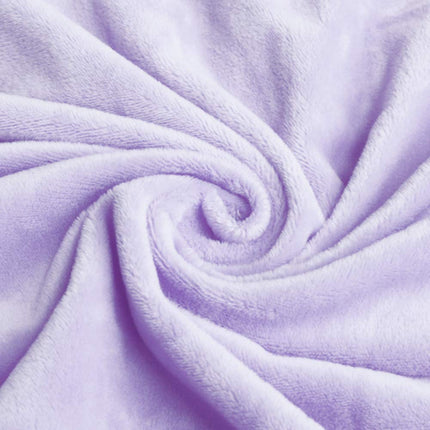 TL Care Heavenly Soft Chenille Fitted Crib Sheet for Standard Crib and Toddler Mattresses, Lavender,28 x 52, for Girls