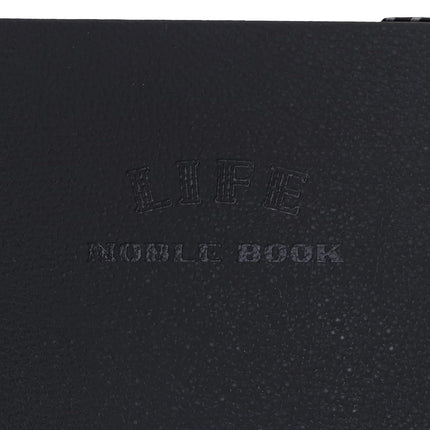 Life N1640 Noble Book, A6, Grid, Black