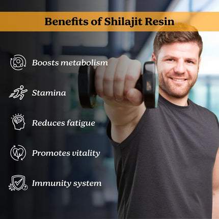 Life & Pursuits Pure Authentic Himalayan Shilajit Resin | Min. 75% Fulvic Acid, Lab Tested, Natural Gold Grade, 85+ Trace Minerals | 30 gm (Pack of 1)