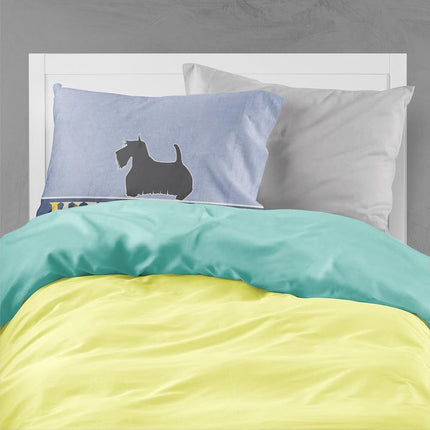 Caroline's Treasures Scottish Terrier Welcome Pillowcase, Multicolor, Standard